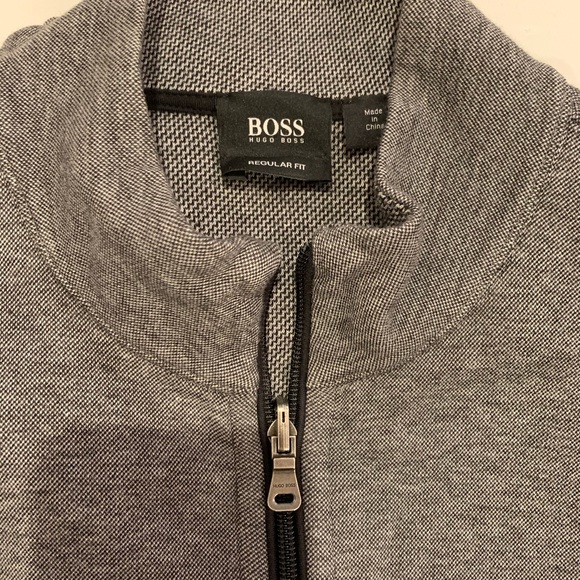 Men’s Hugo Boss Full Zip Fleece Top - Picture 5 of 8